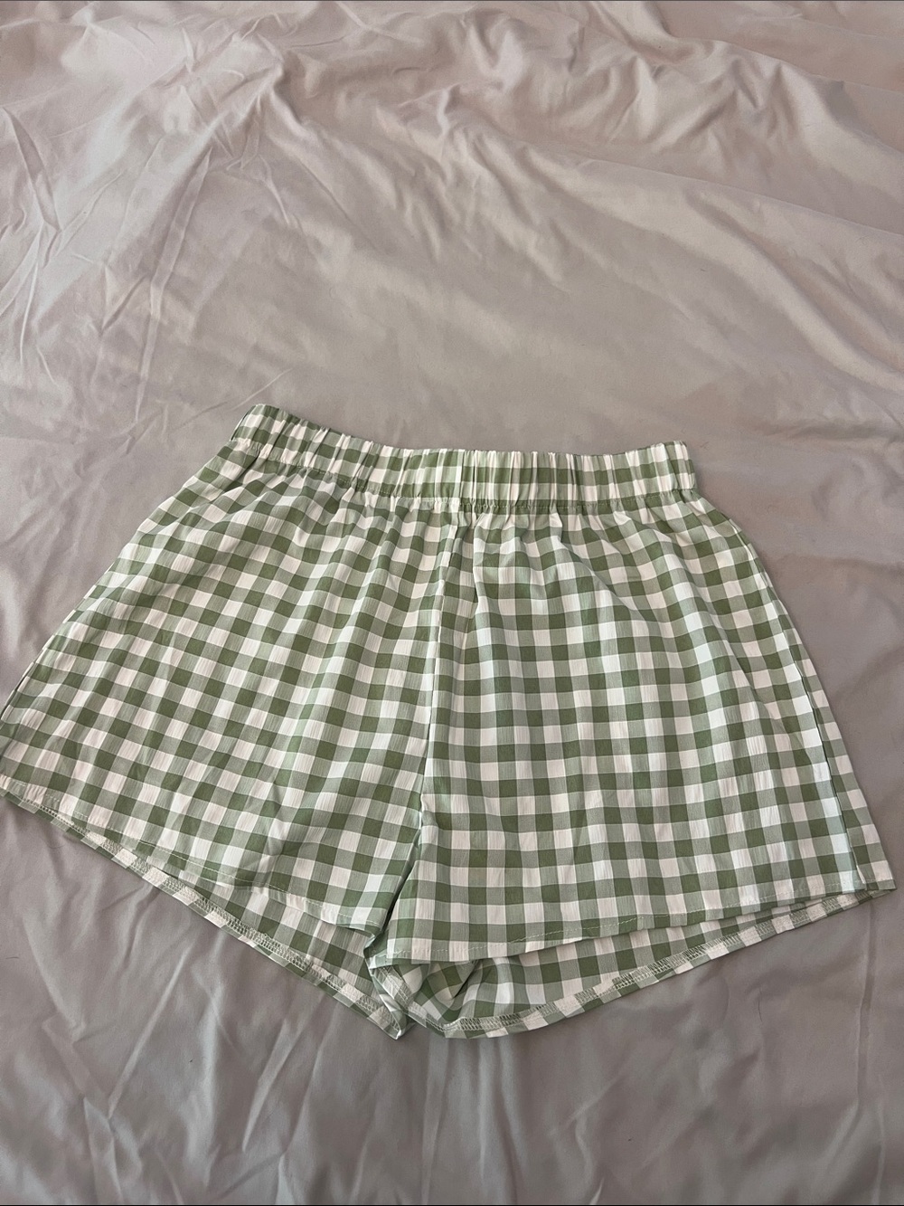 SHEIN Gingham Shorts